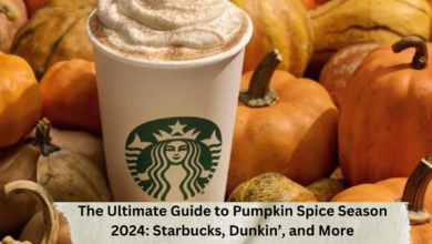 Pumpkin Spice Season 2024-Starbucks, Dunkin