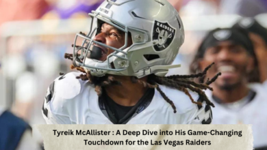 Tyreik McAllister - Changing Touchdown for the Las Vegas Raiders