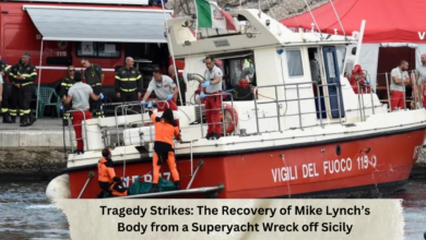 Tragedy Strikes - Mike Lynch’s Body from a Superyacht Wreck off Sicily