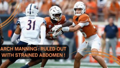 Texas QB Arch Manning Injury