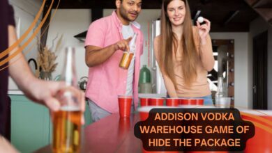 Addison Vodka Warehouse Game of Hide the Package